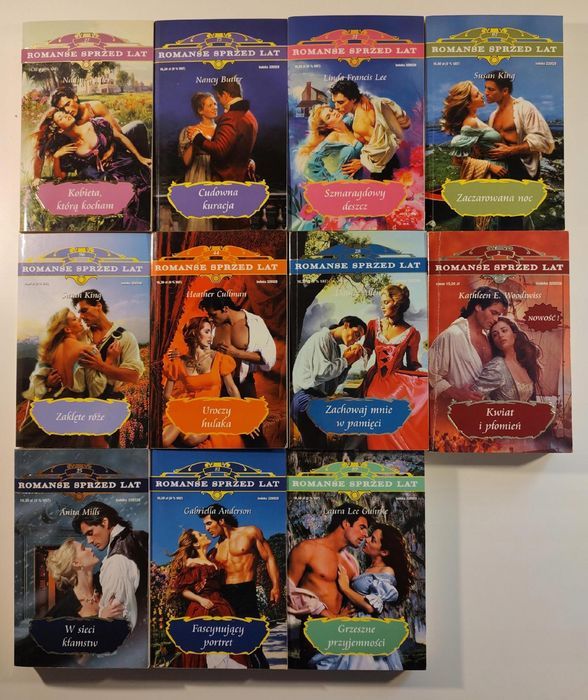 11x Romanse sprzed lat Butler Guhrke Miller Lee Cullman Mills Allen King