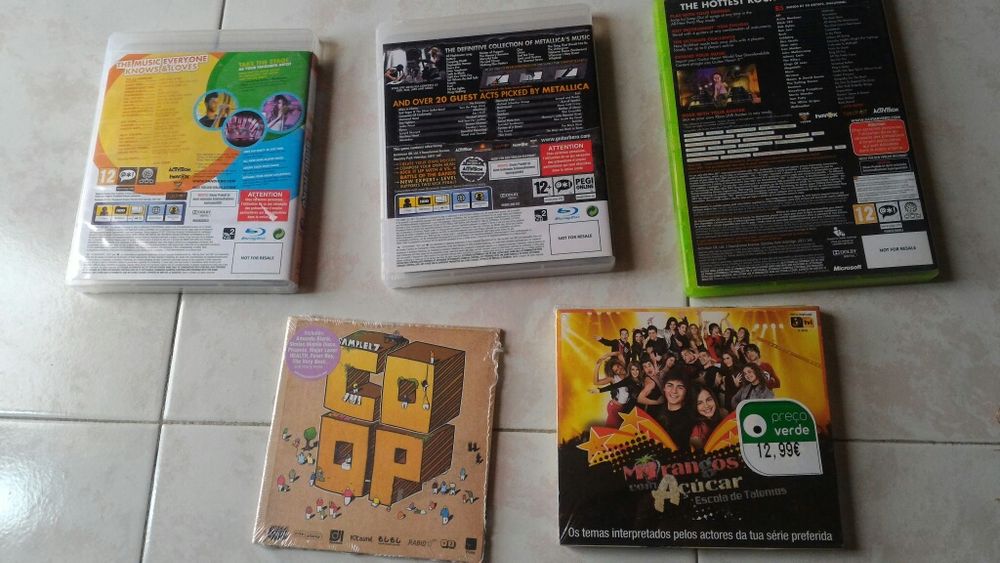 Jogos Várias e CDs