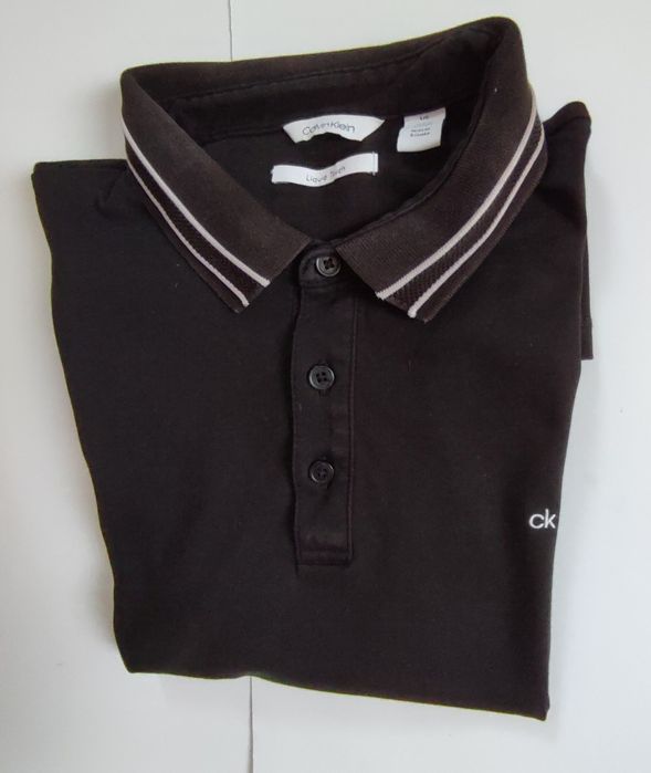 Koszulka męska polo, krótki rękaw, Calvin klein, roz L