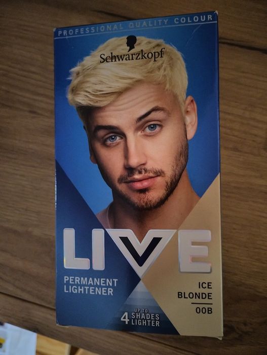 Schwarzkopf ice blond men farba do włosów