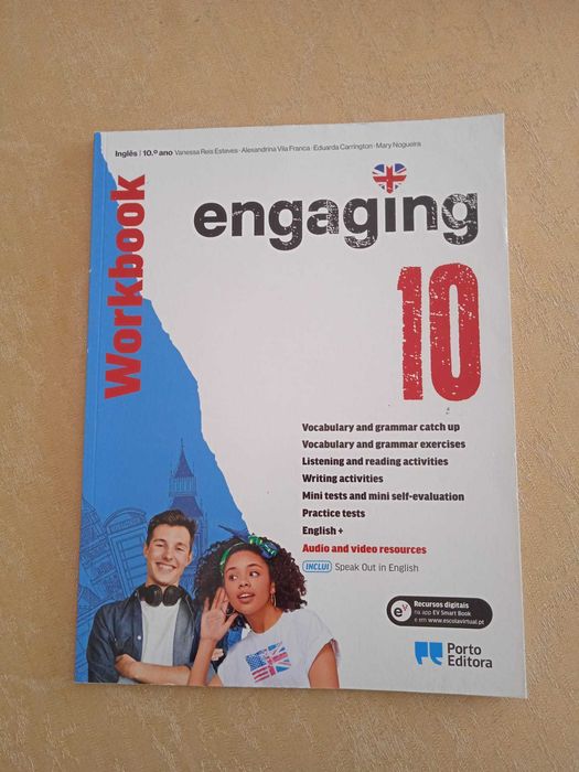 Caderno - Engaging - Inglês - 10.º ano (NOVO)