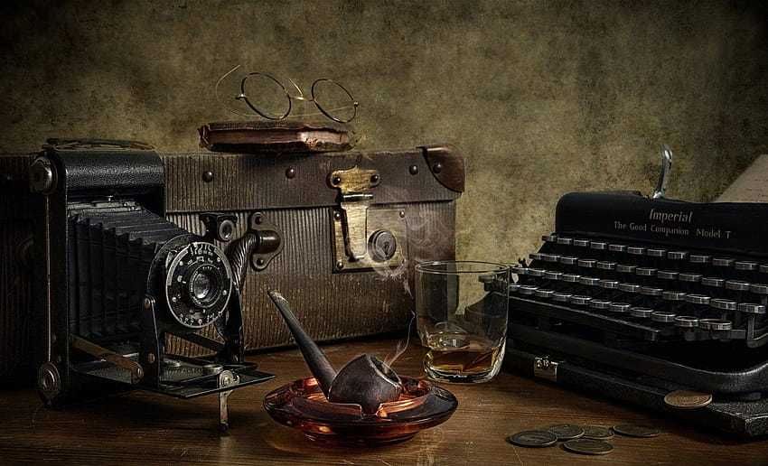 Máquina fotográfica de fole antiga - Voigtländer Bessa 66
