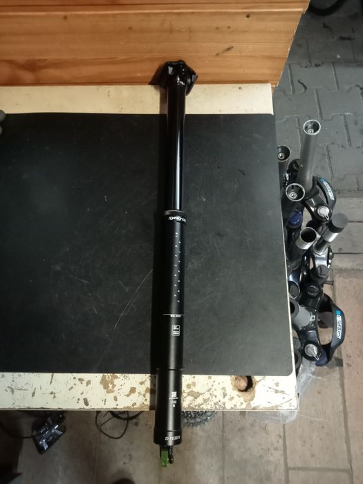 Nowa sztyca regulowana syncros 34,9 mm,drop 200
