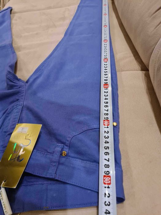 Круті нові фірмові джинси жіночі red apple сині голубі стрейч коттон