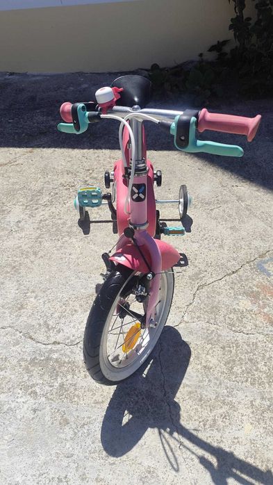 Bicicleta Criança Decathlon 14" com Rodinhas – Excelente Estado