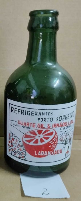 Garrafas pirogravadas antigas - 6