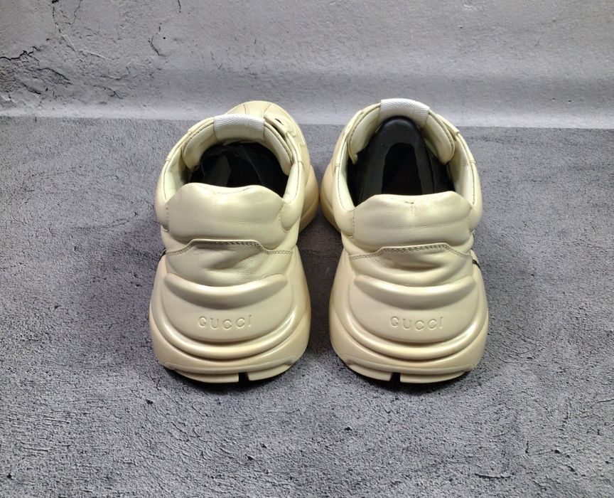 Кроссовки Gucci Rhyton Think/Thank кожаные мужские Ace