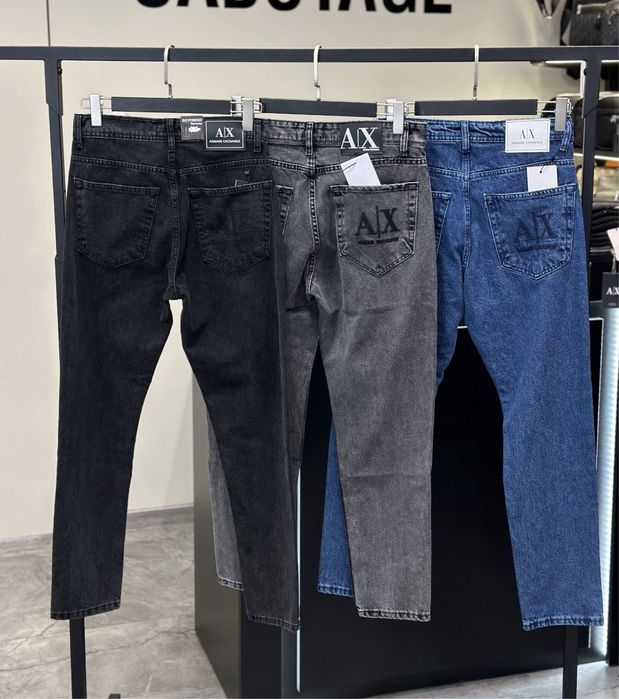 Мужские штаны джинсы армани ARMANI