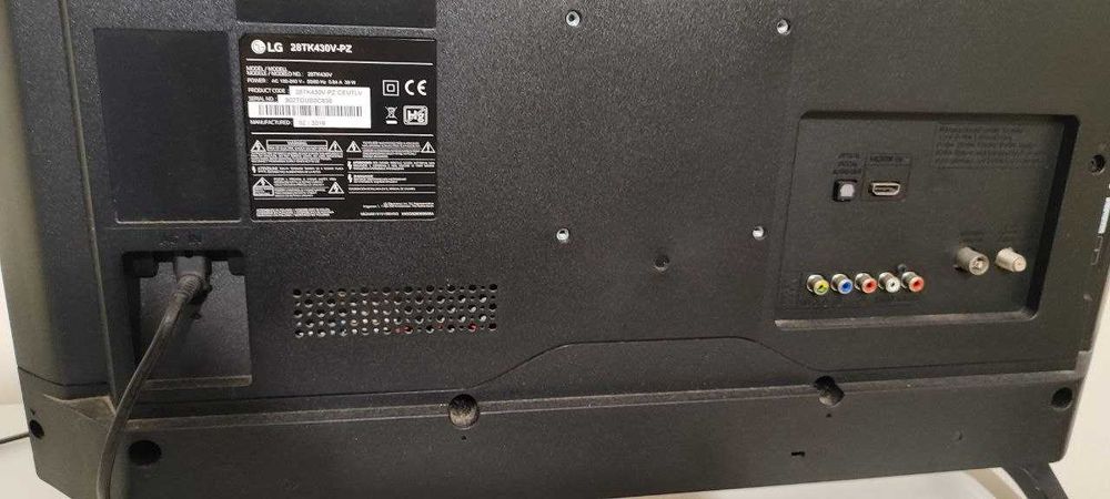 TV  LG 28” HD 16:9 com Amplo Ângulo de Visão (WVA)