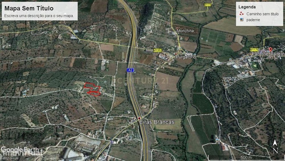 Terreno Rústico - Paderne — Paderne, Faro