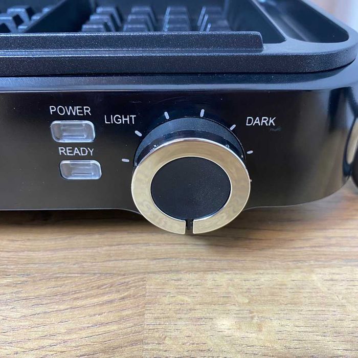 Mocna GOFROWNICA 2000W na 2 duże gofry NIEPRZYWIERAJĄCA regulacja