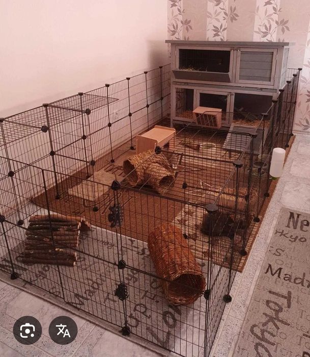 Менеджер огорода для малих звiрят собак металевий врльер