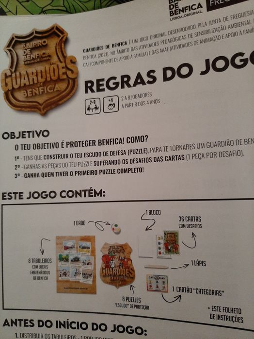 Jogo Guardiões de Benfica NOVO