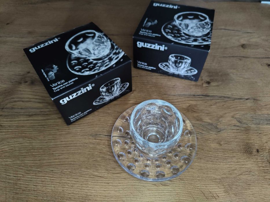 Filiżanka ze spodkiem GUZZINI VENICE do espresso