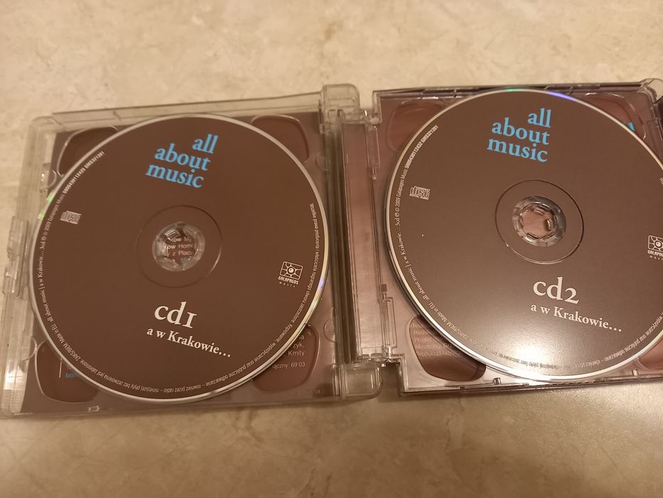 Plyta cd all about music 3 cd a w Krakowie album