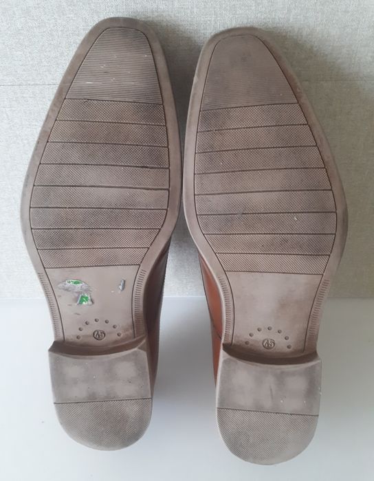(30см) Кожаные туфли Hush Puppies.