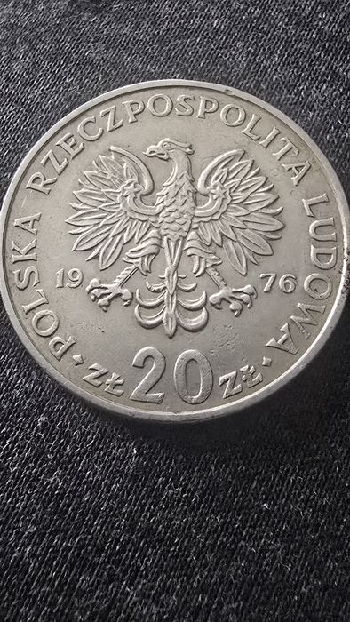 Moneta 20 zł  1zł 10zł