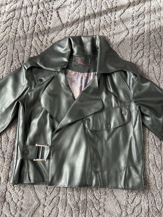 Жіноча шкіряна косуха