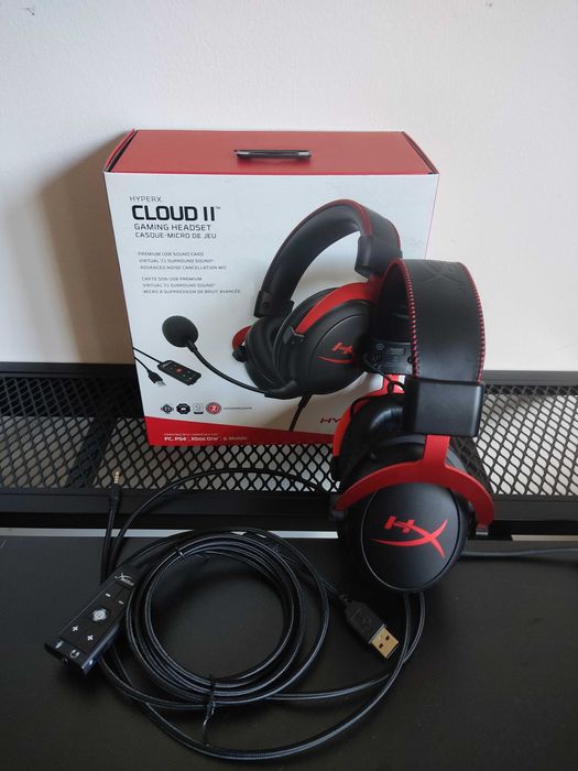 COMO NOVOS HyperX Cloud II - Gaming Headset