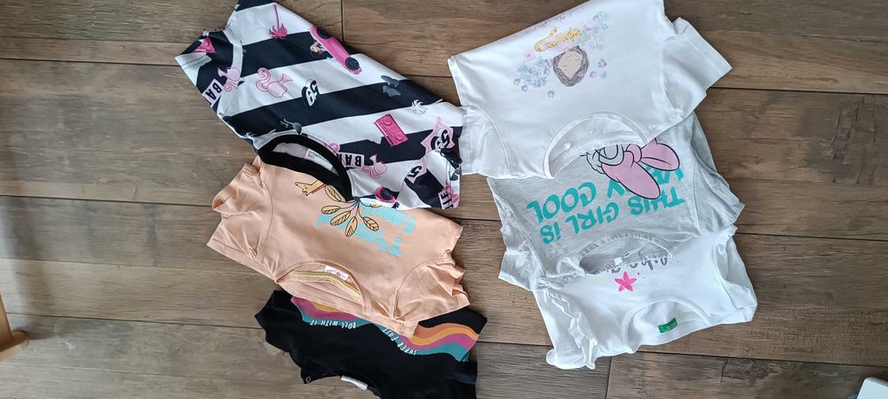 T-shirt dla dziewczynki 98/104 cocodrillo barbie smyk