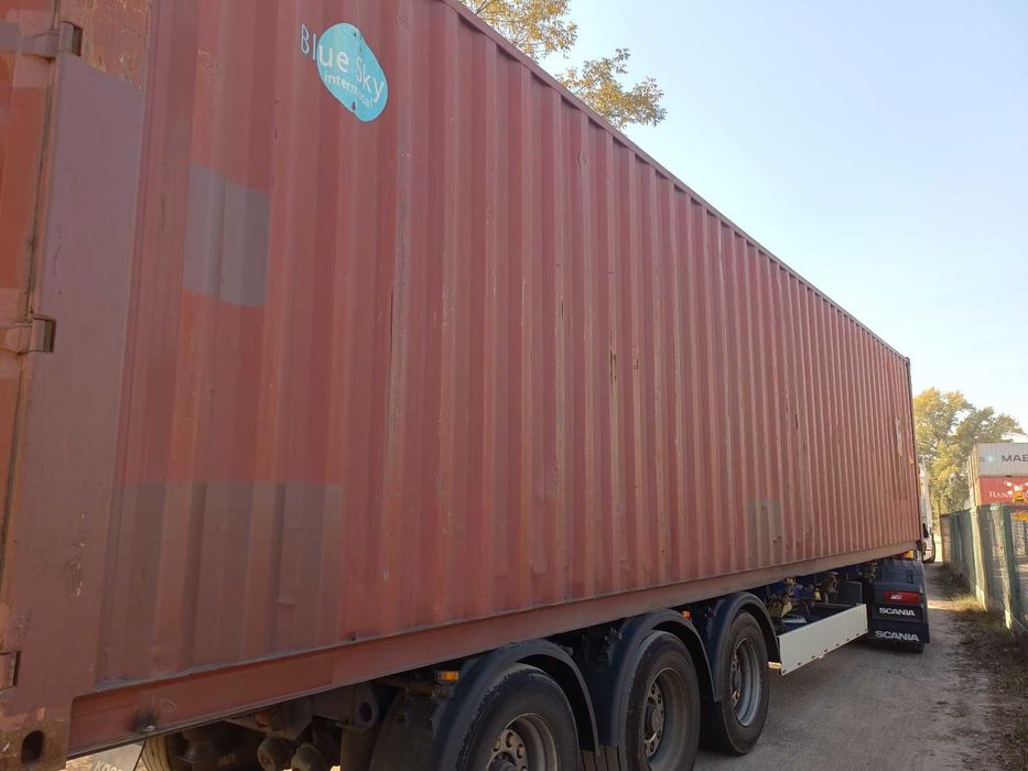 Kontener kontenery morski magazynowy 40HC-Używany cena od