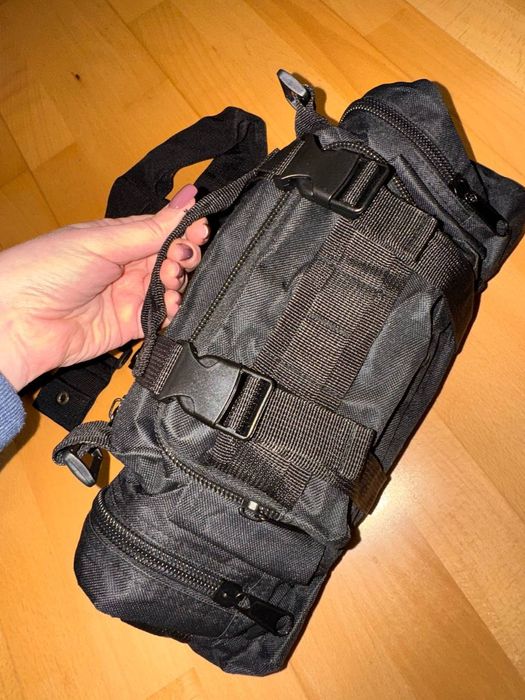 Подсумок тактический на пояс на рюкзак на плечо Бананка Підсумок