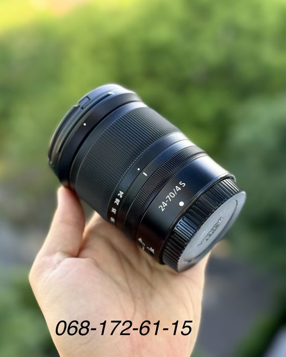 nikon z 24 70mm f 4 s - купить объективы Киевская область - Цена