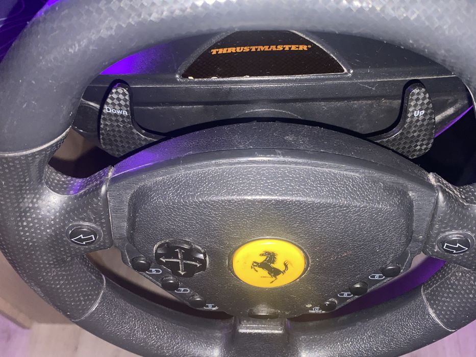 Продам игровой руль,вместе с педалями,подробности в личных сообщениях!