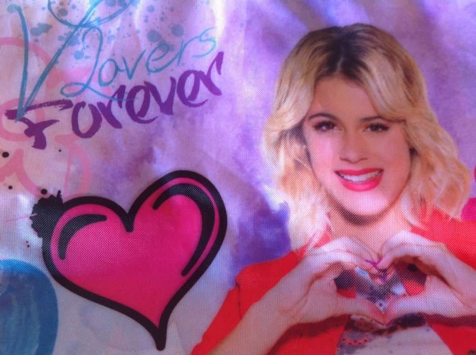 Disney Violetta novo com etiqueta: bolsa/mochila/saco de praia