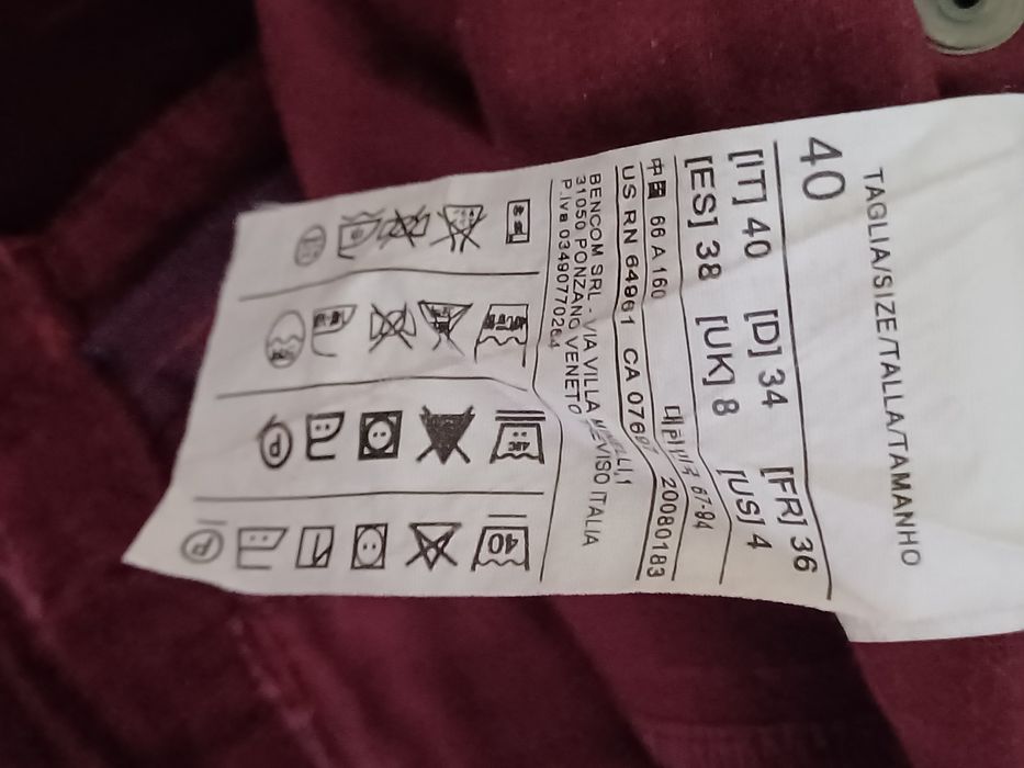 Calças ganga Salsa  Ana Sousa e Benetton e Ferrache