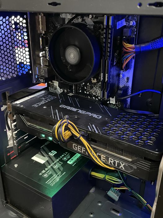 RTX 3060 Ti | Ryzen 5 3600 | 16GB DDR4 | 256GB + 1TB | 600W Ігровий ПК