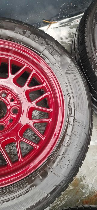 Felgi bmw styling 8 r 16 7.5j 5x120 (ET) 15 z dobrymi oponami (E30/E32/E34/E36/E38/E39/E46)