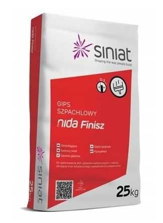 Gips szpachlowy Finisz Siniat 25kg