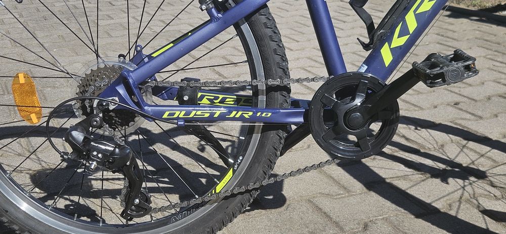 Rower Dziecięcy 24 cale Kross Dust Jr 1.0 rama 12 cali
