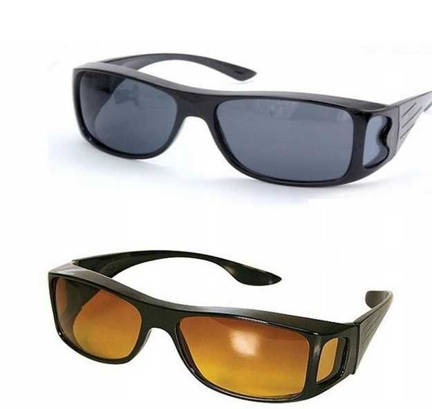 OKULARY DLA Kierowców do jazdy HD VISION 2 sztuki - SUPER CLEAR Uni.