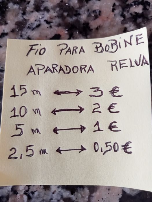 Fio para bobines de aparadora de relva