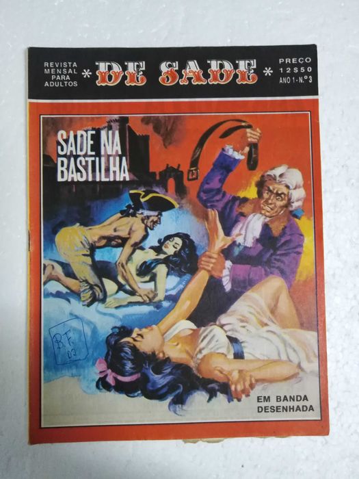 De Sade- Coleção de Banda Desenhada Portuguesa COMPLETA (8 vol.) 1977