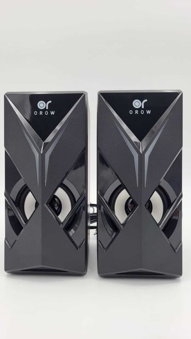 OROW głośnik komputerowy RGB, 10 W zasilany przez USB jack 3,5mm