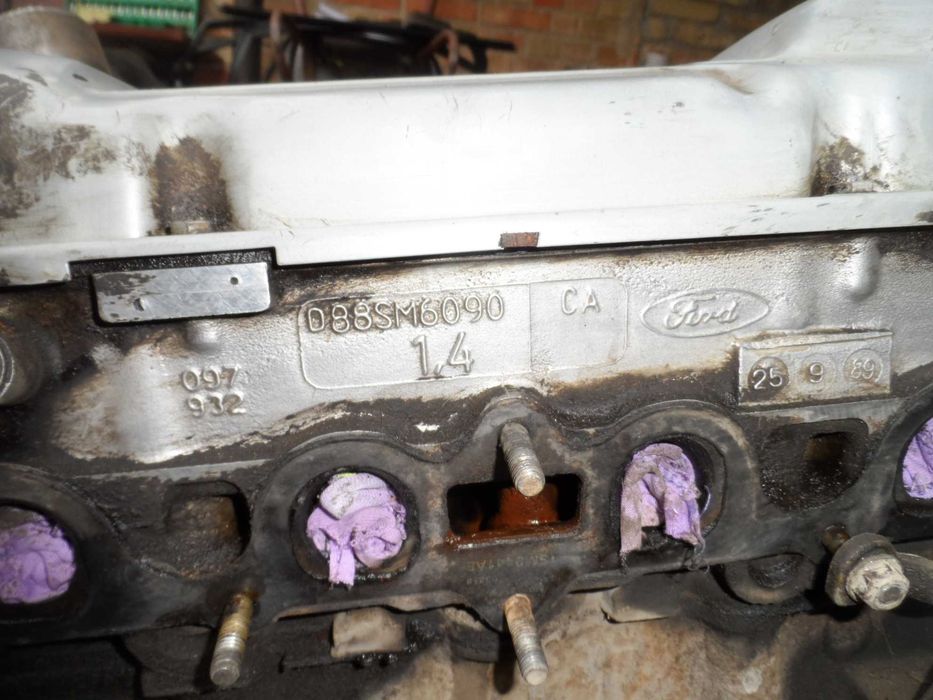 Двигун Ford Escort/Orion/Fiesta 1.4 CVH