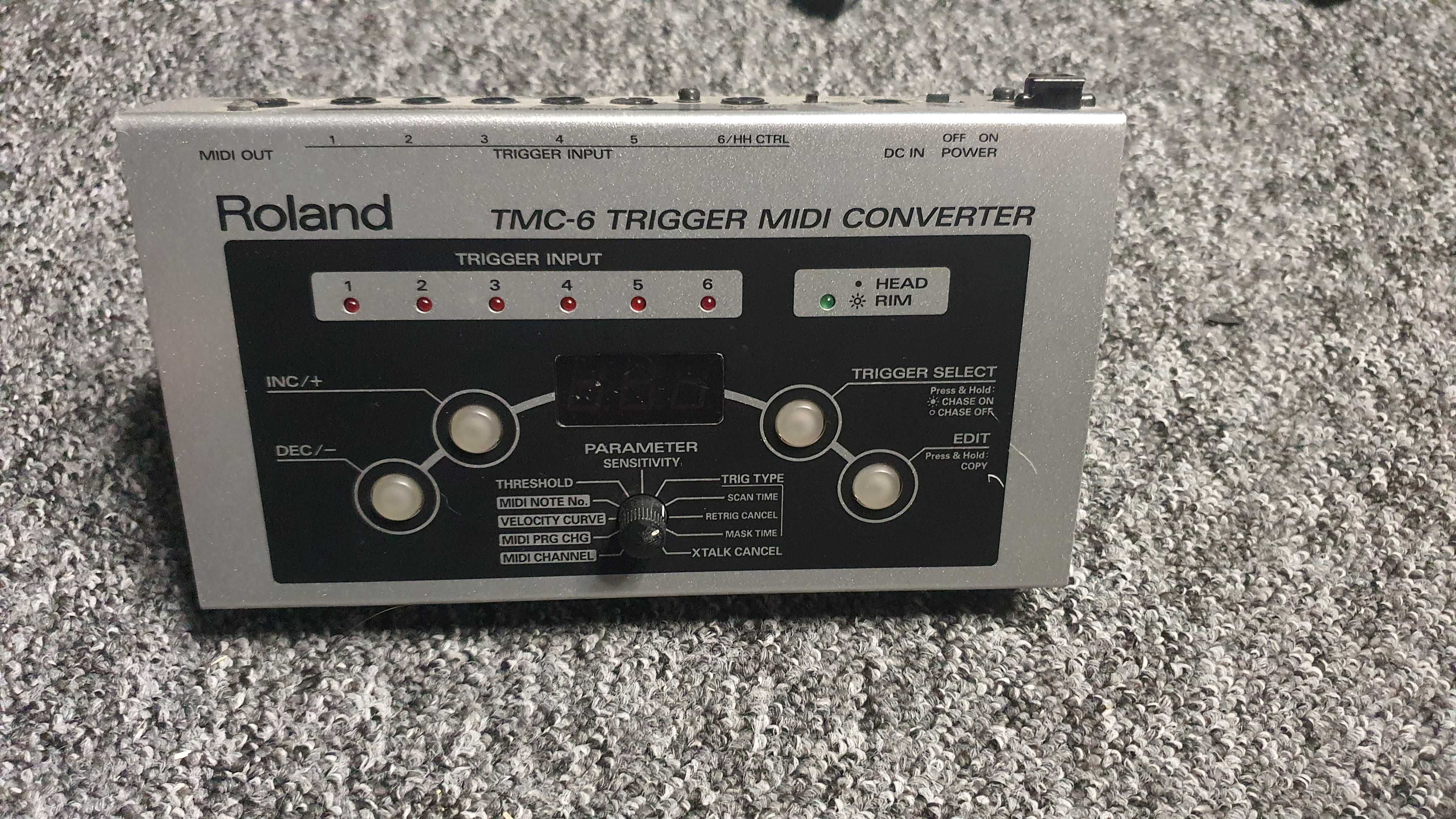 Roland Tmc-6 TMC6 Trigger to Midi Converter for sale online