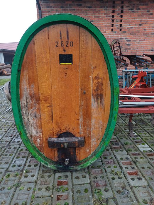 Dębowa beczka po winie 2600l