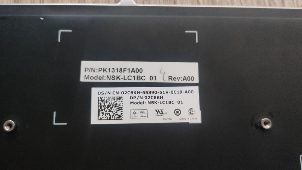 Клавиатура Dell Alienware 17 r2 r3