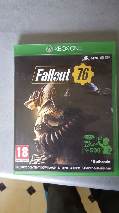 Fallout 76 albo  fallout 4  2 gry za 50 zl xbox one