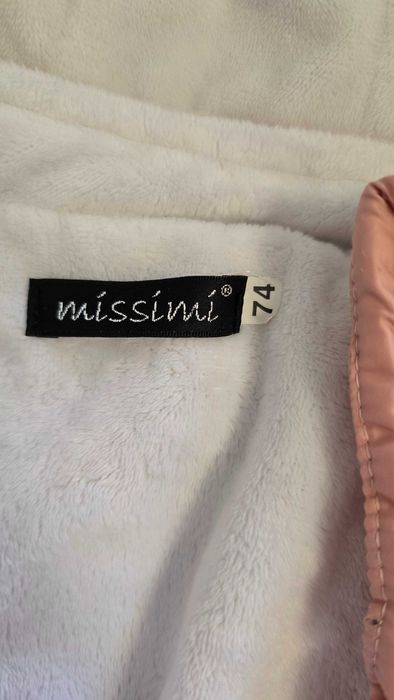 Kombinezon dla dziewczynki 74 Missimi + czapka