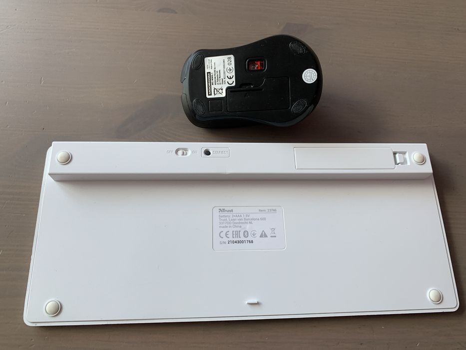 Zestaw bluetooth mysz + klawiatura