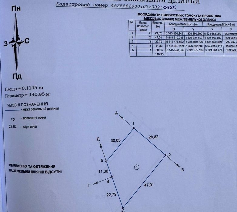 Продаж ділянки під забудову Рудно/Суховоля (Паланки) 11 сот