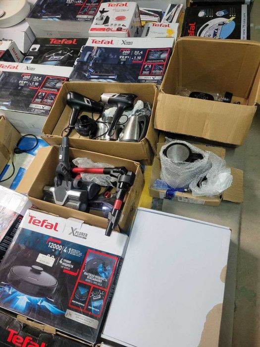Палета з товарами  Tefal & Rowenta (Європа) – хіт! 179 кг