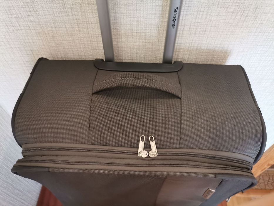 Samsonite 73 см валіза велика чемодан большой Самсоніт тканевий