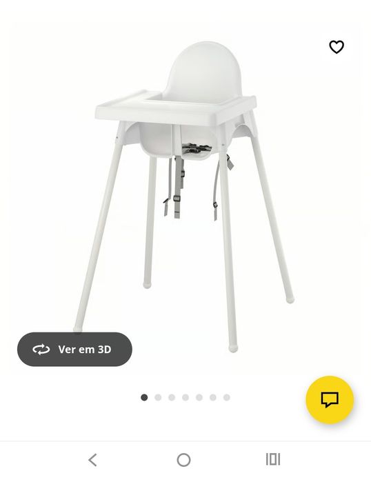 Cadeira de refeição