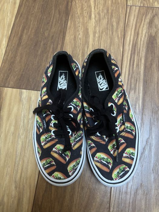 Chlopiece trampki vans w hamburgery